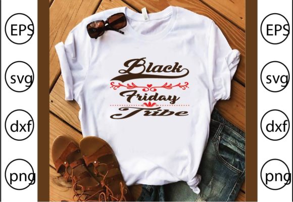 Black Friday Tribe Embroidery Design