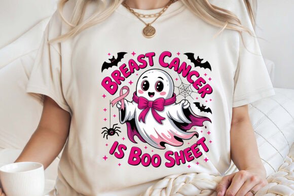 Breast Cancer is Boo Sheet Ghost PNG Graphics & T-Shirt Designs