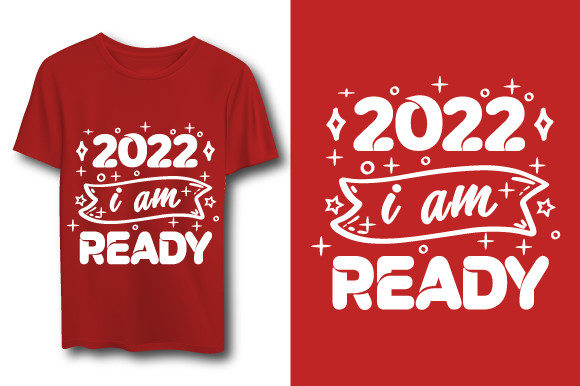 Happy New Year All Typography T-shirt Graphics & Print Templates