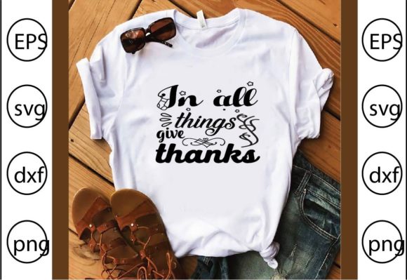 In All Things Give Thanks Graphics