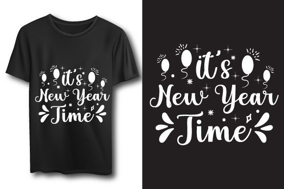 New Year Typography Graphics & Print Templates Review