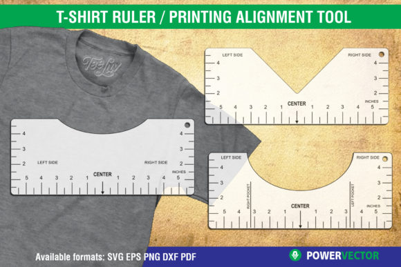 Tshirt Ruler, T-shirt Printing Guide: A Hands-On Review