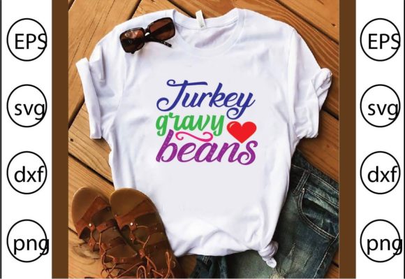 Turkey Gravy Beans Graphics